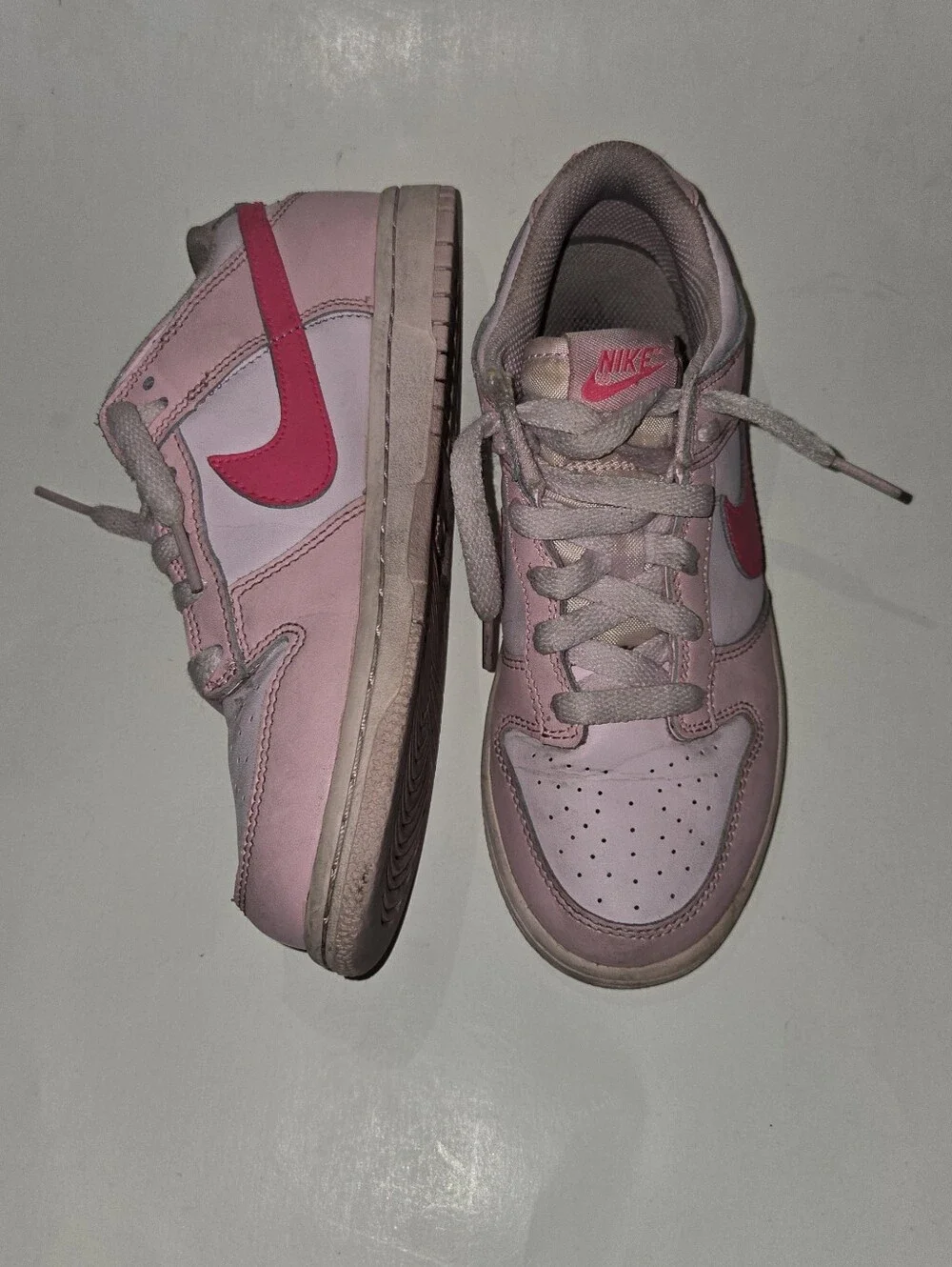 Nike Dunk Low “Triple Pink” / “Barbie Pink” Youth 3Y | DH9756-600